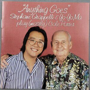 Anything Goes by Stephan Grappelli & Yo-Yo Ma Cole Porter Music CD  37133cd